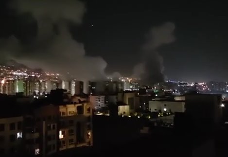 Tehranda güclü partlayışlar