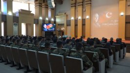 Fövqəladə Hallar Nazirliyi Milli Qurtuluş Gününə həsr olunmuş tədbir keçirib (FOTO)