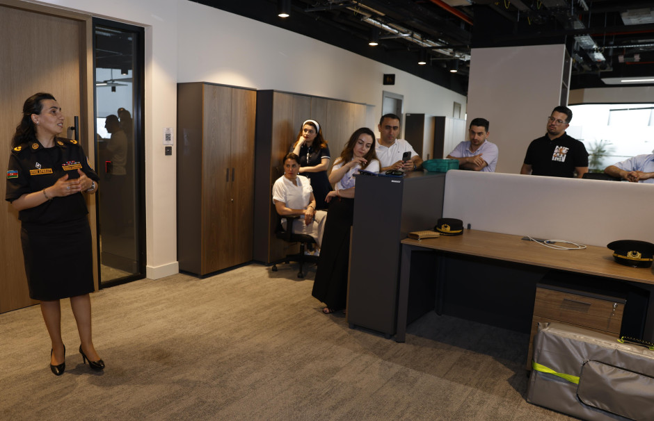 FHN SOCAR-da maarifləndirmə tədbiri keçirib (FOTO)