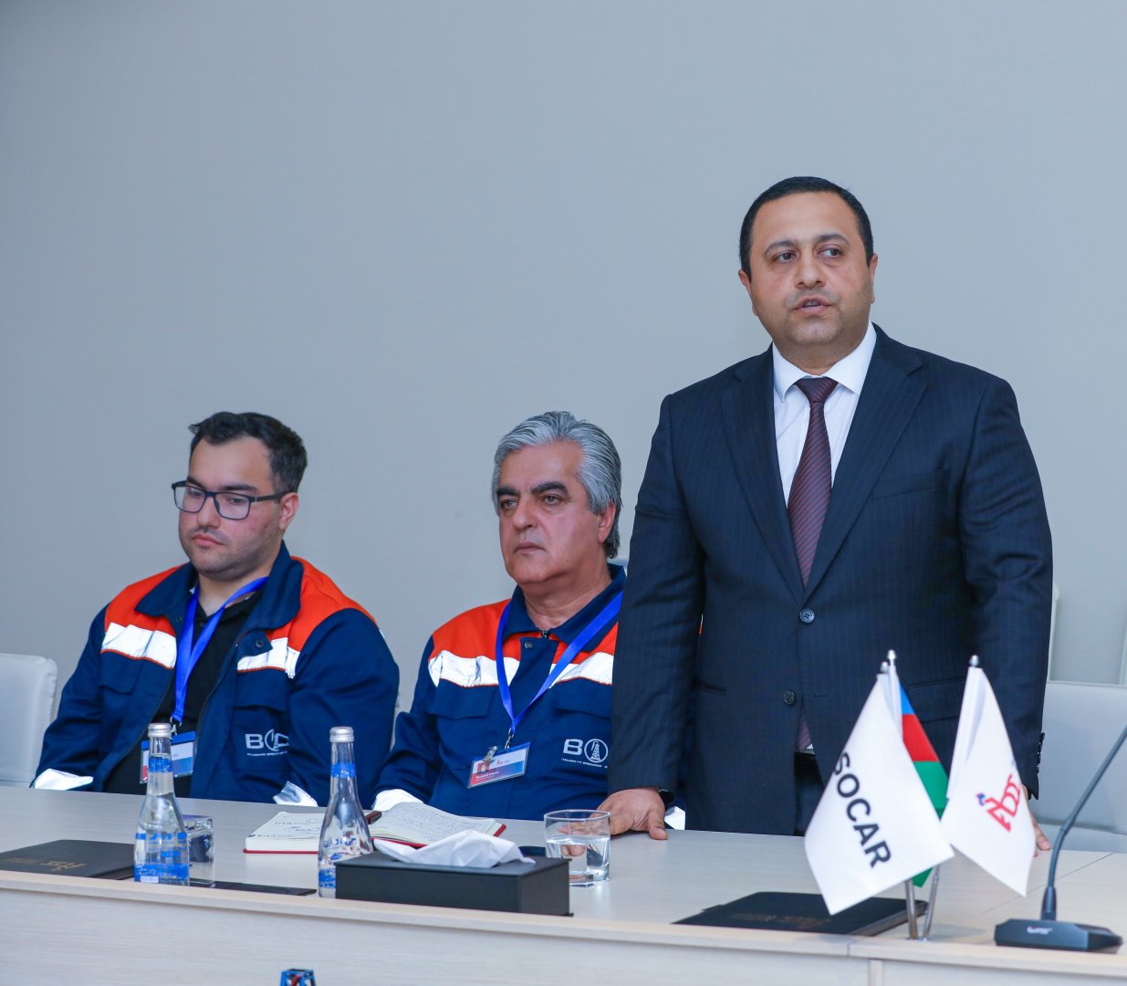 Balaxanı neftçiləri hasilat ərazilərinin ekoloji mühafizəsinə dair elmi sessiyada iştirak ediblər (FOTO)