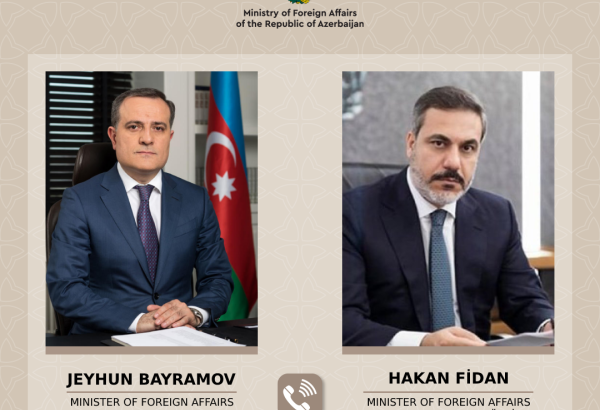 Azərbaycan XİN rəhbəri və Hakan Fidan İran-İsrail toqquşması ilə bağlı son vəziyyəti müzakirə edib