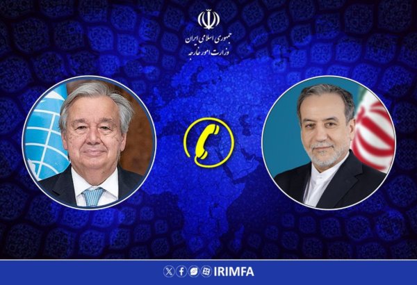 İranın XİN başçısı ilə BMT-nin baş katibi arasında telefon danışığı olub