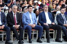 Xaçmaz rayonunda “Qurtuluş suverenliyimizin təməlidir!”  adlı bayram koserti təşkil olunub (FOTO)