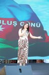 Xaçmaz rayonunda “Qurtuluş suverenliyimizin təməlidir!”  adlı bayram koserti təşkil olunub (FOTO)