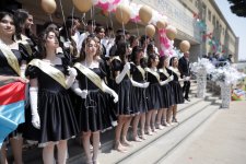 Xaçmaz rayonunda fəaliyyət göstərən tam orta məktəblərdə “Son zəng” tədbirləri keçirilib (FOTO)