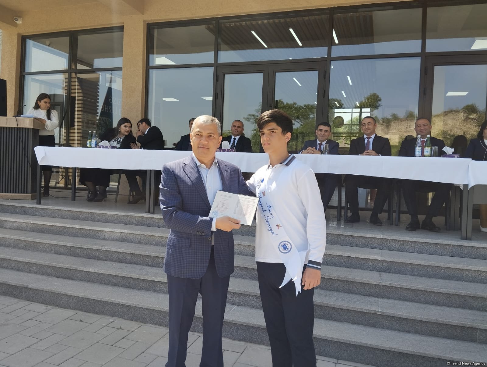 34 il sonra Şuşada “Son zəng” çalınıb (FOTO)