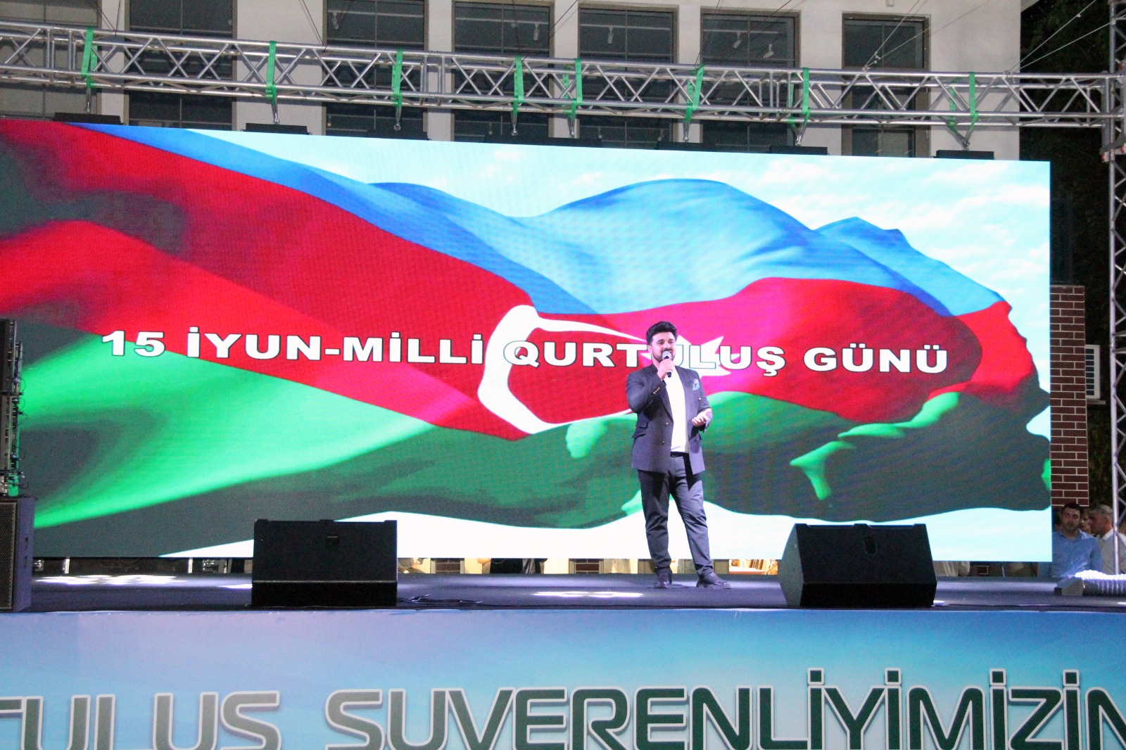Xaçmaz rayonunda “Qurtuluş suverenliyimizin təməlidir!”  adlı bayram koserti təşkil olunub (FOTO)