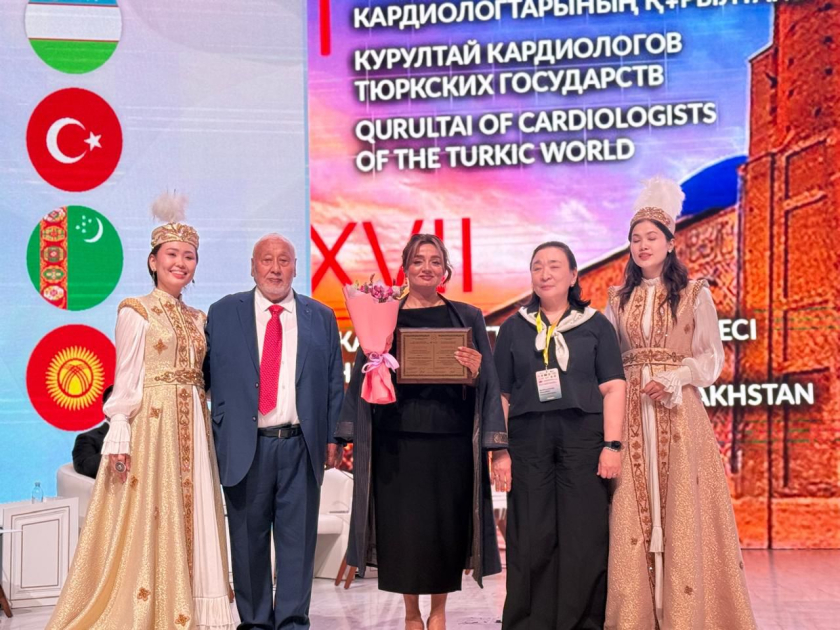 Azərbaycan Qazaxıstanda keçirilən Türk Dövlətləri Kardioloqlarının II Qurultayında təmsil olunub (FOTO)