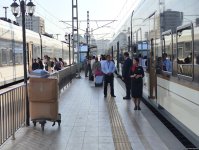 Bakı-Qazax sürətli sərnişin qatarı istifadəyə verilib (FOTO)