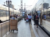 Bakı-Qazax sürətli sərnişin qatarı istifadəyə verilib (FOTO)