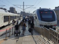 Bakı-Qazax sürətli sərnişin qatarı istifadəyə verilib (FOTO)
