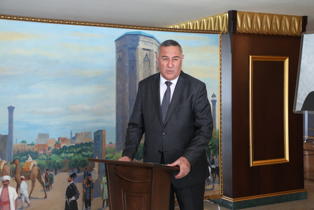 Möminə xatun türbəsinin bərpası ilə bağlı müqavilə bağlanıb (FOTO)