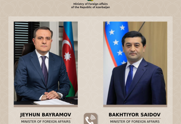 Azərbaycan və Özbəkistan XİN rəhbərləri bölgədəki təhlükəsizlik vəziyyətini müzakirə ediblər