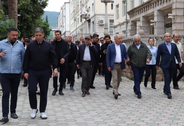 Bir neçə dövlətin hakim partiya üzvləri Xankəndidə olublar (FOTO)