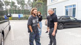 "Qarabağ" UFC-ni qarşıladı - Rafael Fiziev Ağdam klubunun stadionunda (FOTO/VİDEO)