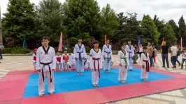 Gəncənin MDB-nin idman paytaxtı seçilməsi münasibətilə sertifikatın təqdimetmə mərasimi keçirilib (FOTO)