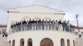 Bir neçə dövlətin hakim partiya üzvləri Xankəndidə olublar (FOTO)