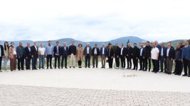 Bir neçə dövlətin hakim partiya üzvləri Xankəndidə olublar (FOTO)