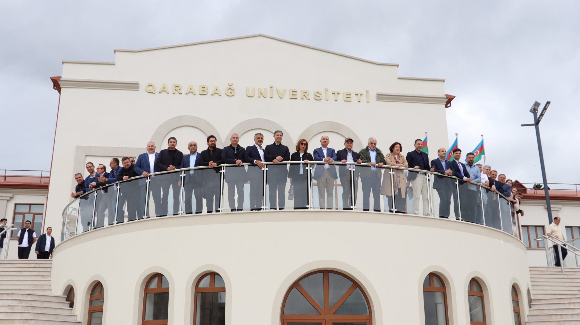 Bir neçə dövlətin hakim partiya üzvləri Xankəndidə olublar (FOTO)
