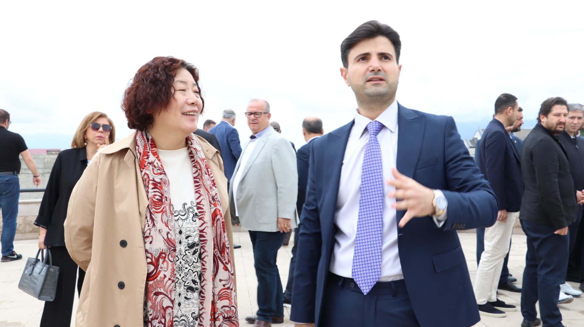 Bir neçə dövlətin hakim partiya üzvləri Xankəndidə olublar (FOTO)