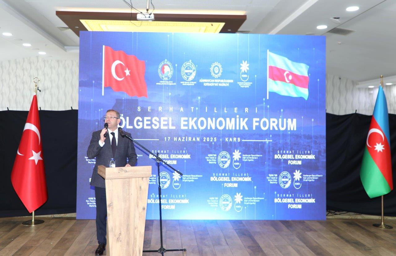 Qarsda Türkiyə-Azərbaycan Regional İqtisadi Forumu keçirilib (FOTO)