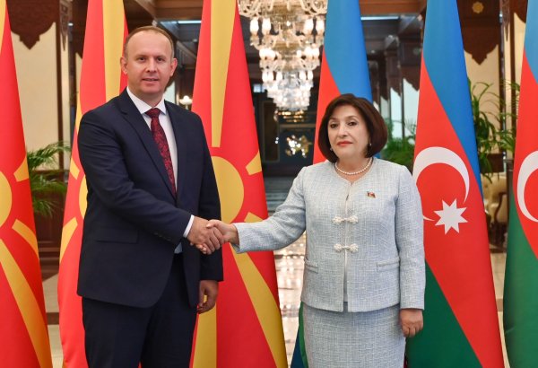 Azərbaycan və Şimali Makedoniyanın parlament əlaqələri müzakirə edildi (FOTO)