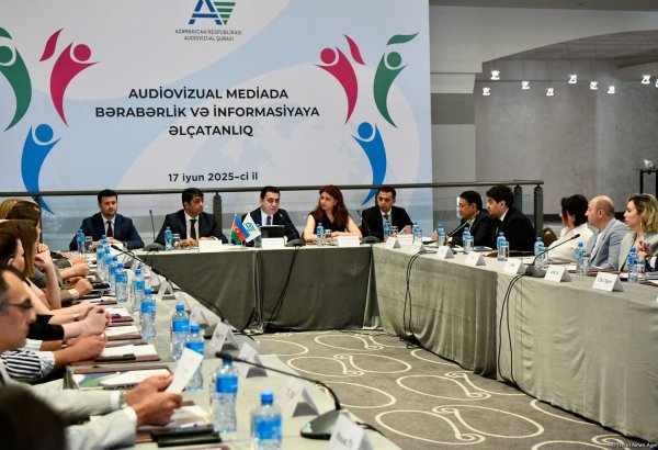 “Audiovizual mediada bərabərlik və informasiyaya əlçatanlıq’’ mövzusunda görüş keçirilib (YENİLƏNİB) (FOTO)