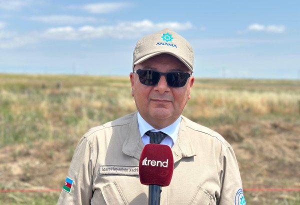 Ağdam rayonu üzrə 35 min hektara yaxın ərazi mina və partlamamış hərbi sursatlardan təmizlənib – Vüqar Süleymanov
