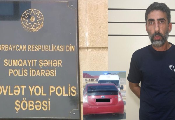 Narkotik vasitənin təsiri altında avtomobil idarə edən sürücü həbs edilib