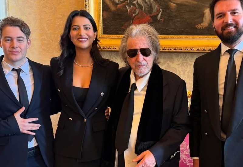Al Paçino yeni Papa tərəfindən qəbul edilən ilk Hollivud ulduzu oldu (FOTO)