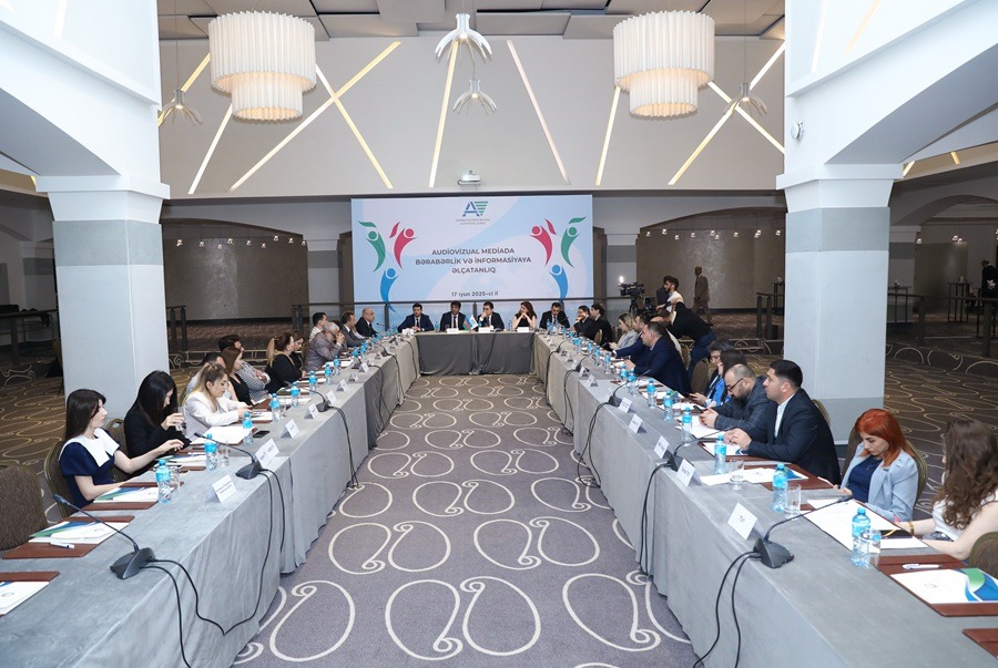 “Audiovizual mediada bərabərlik və informasiyaya əlçatanlıq’’ mövzusunda görüş keçirilib (YENİLƏNİB) (FOTO)