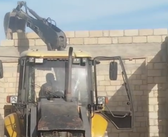 FHN yenidən inşa edilən qanunsuz tikili söküb - FOTO