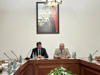 Xankəndidə Minalardan və partlamamış hərbi sursatlardan təmizləmə üzrə İşçi qrupun iclası keçirilib (FOTO)