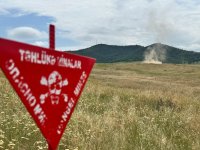 Xankəndidə Minalardan və partlamamış hərbi sursatlardan təmizləmə üzrə İşçi qrupun iclası keçirilib (FOTO)