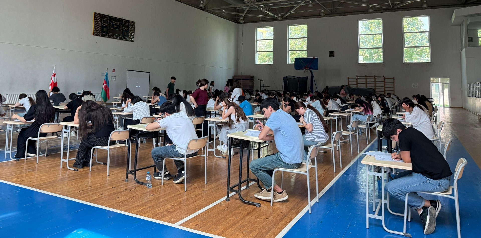 Gürcüstanda Azərbaycan dili üzrə I Regional Olimpiada keçirilib (FOTO)
