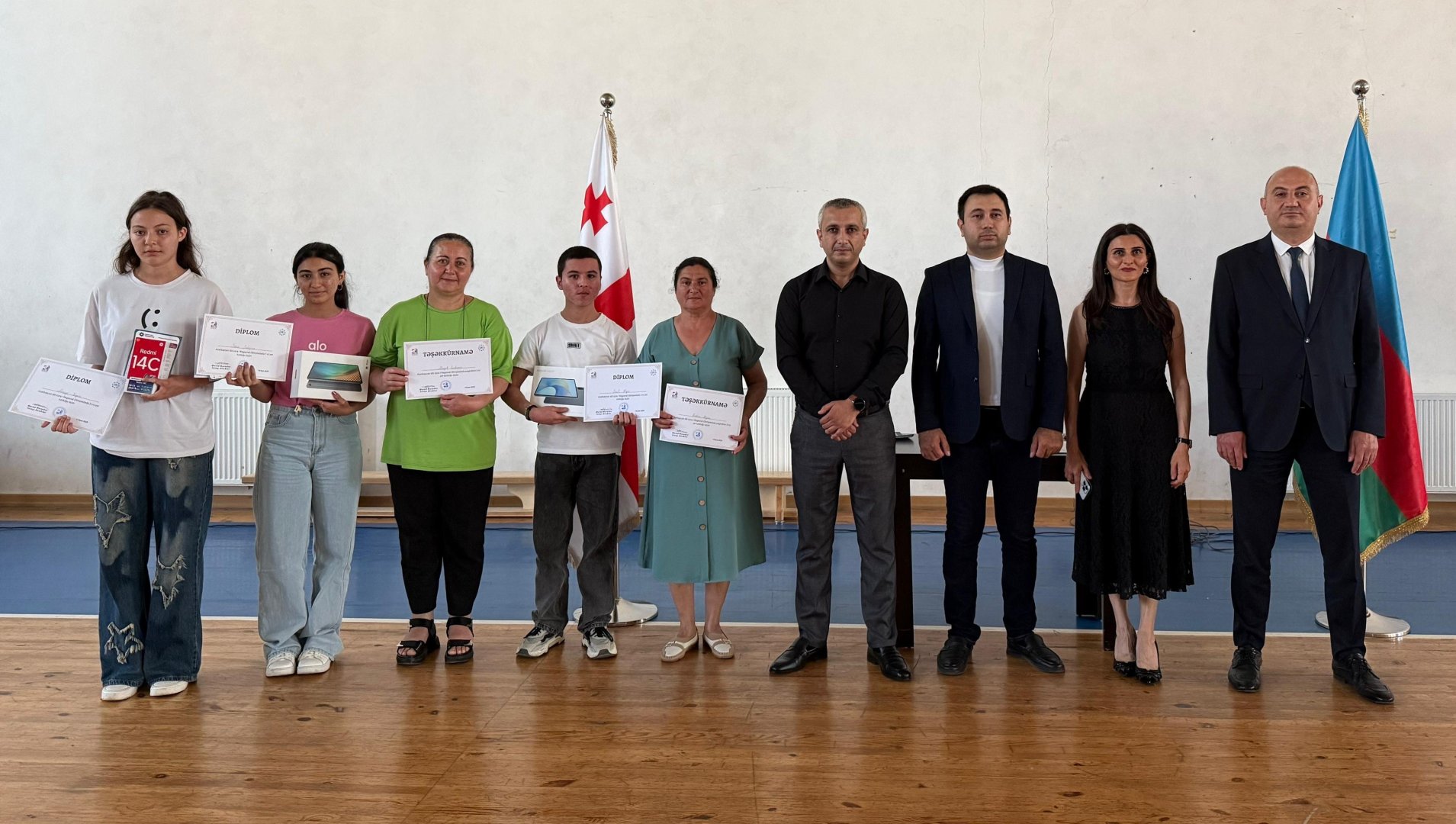 Gürcüstanda Azərbaycan dili üzrə I Regional Olimpiada keçirilib (FOTO)