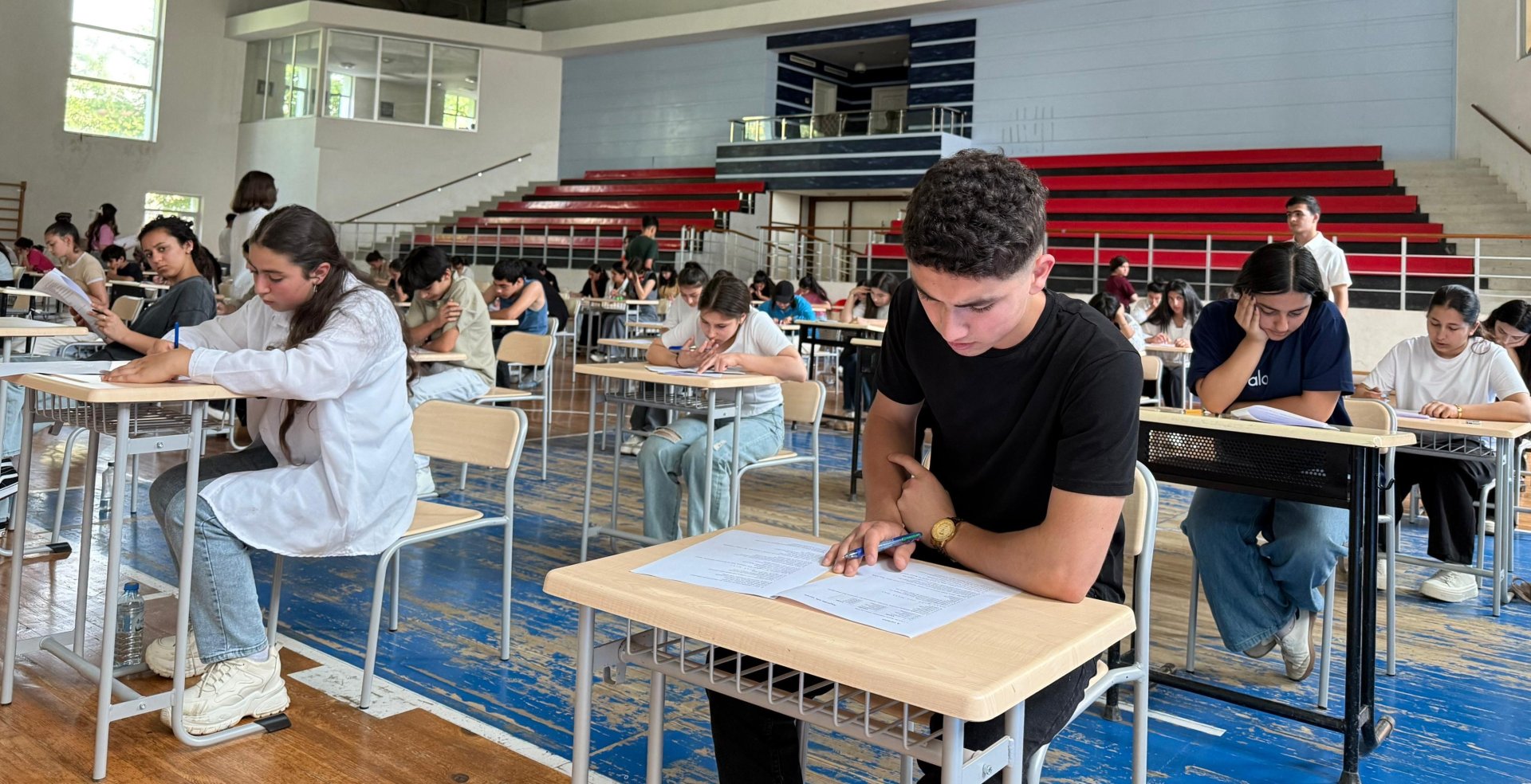 Gürcüstanda Azərbaycan dili üzrə I Regional Olimpiada keçirilib (FOTO)