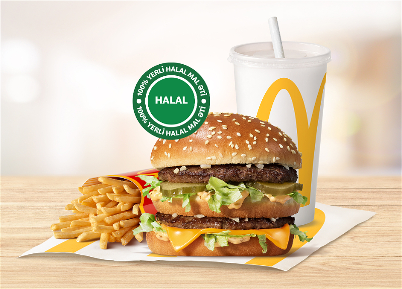 “McDonald’s Azərbaycan” 100% halal mal ətindən tam istifadəyə keçdiyini elan etdi! - VİDEO