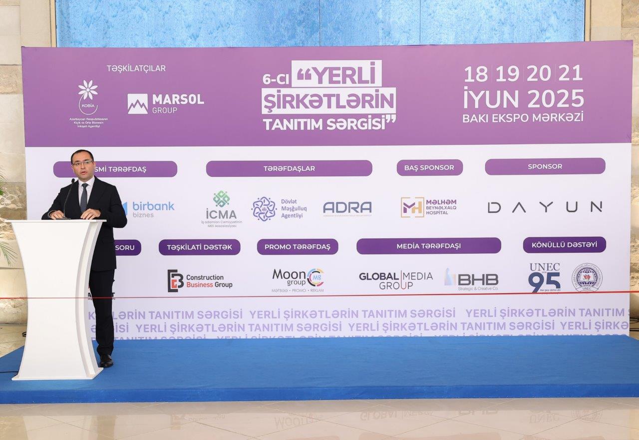 300-ə yaxın yerli şirkətin məhsul və xidmətlərinin sərgisi keçirilir (FOTO)