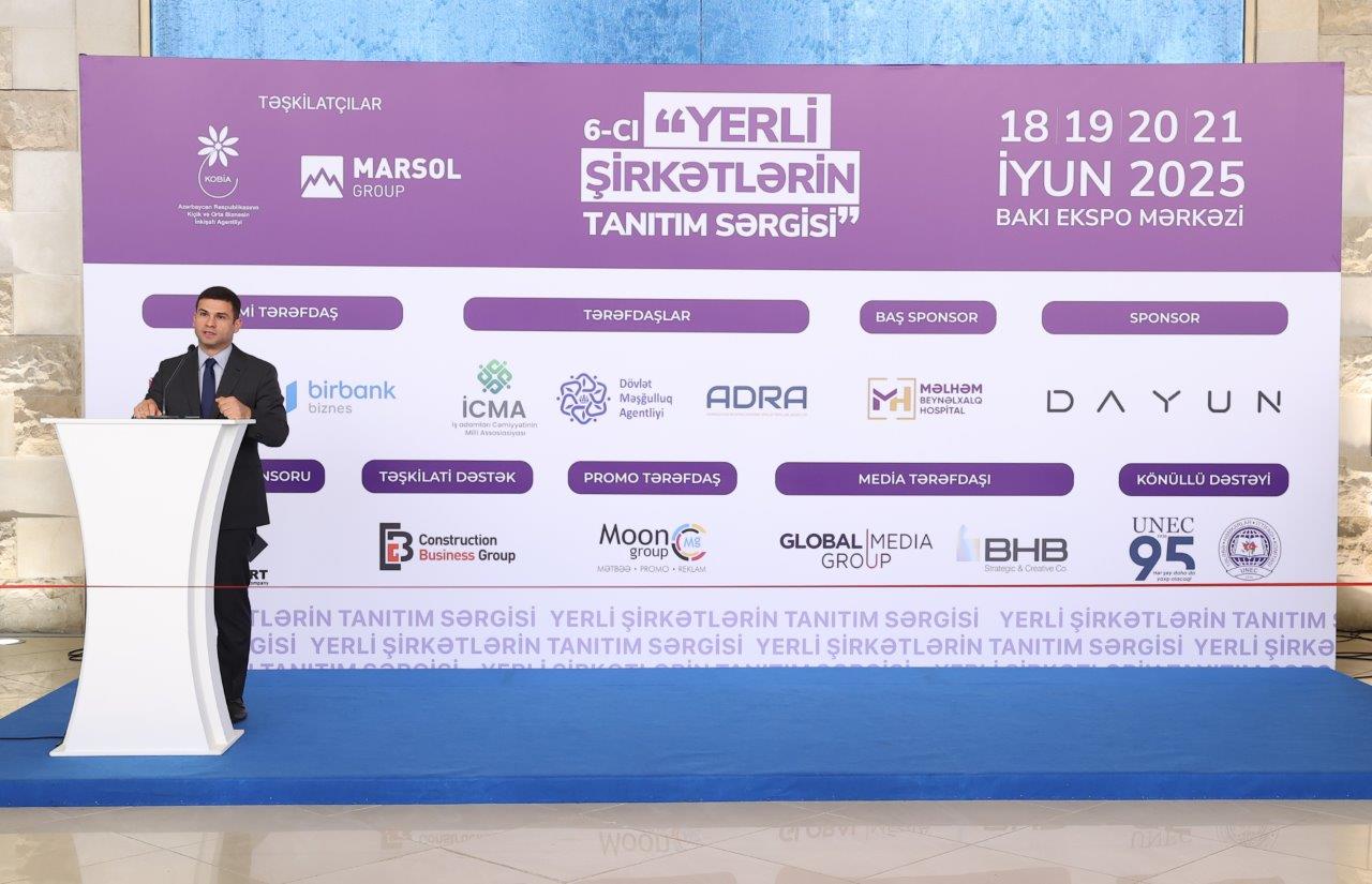300-ə yaxın yerli şirkətin məhsul və xidmətlərinin sərgisi keçirilir (FOTO)