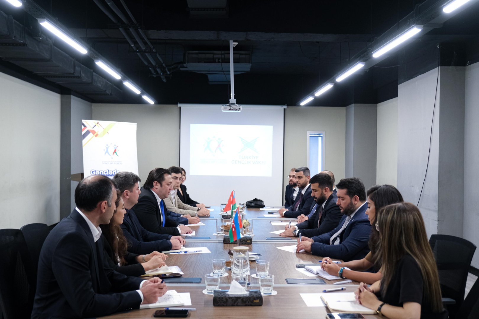 Türkiyə Gənclər Fondunun nümayəndə heyəti  Azərbaycana səfər edib (FOTO)