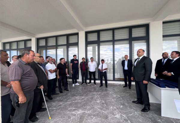Növbəti köç karvanı Kəngərli kəndinə çatıb: evlərin açarları təqdim olunub (FOTO)