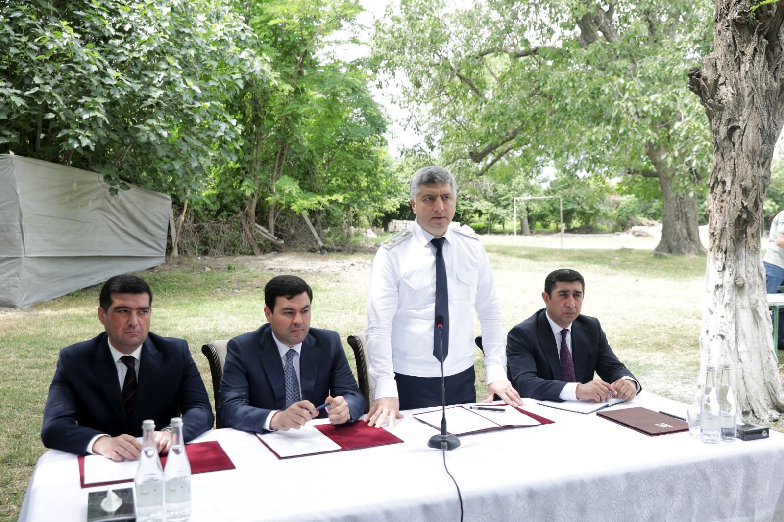 Xaçmazın Çaykənarı kəndində növbəti səyyar qəbul keçirilib (FOTO)