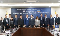 Maliyyə Nazirliyi büdcə idarəçiliyinin rəqəmsallaşdırılması üzrə Koreya təcrübəsini öyrənir (FOTO)