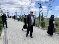 Növbəti köç karvanı Kəngərli kəndinə çatıb: evlərin açarları təqdim olunub (FOTO)