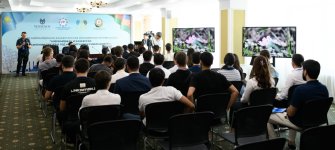 Aktauda I Azərbaycan-Qazaxıstan Yay Gənclər Məktəbi təşkil edilib (FOTO)