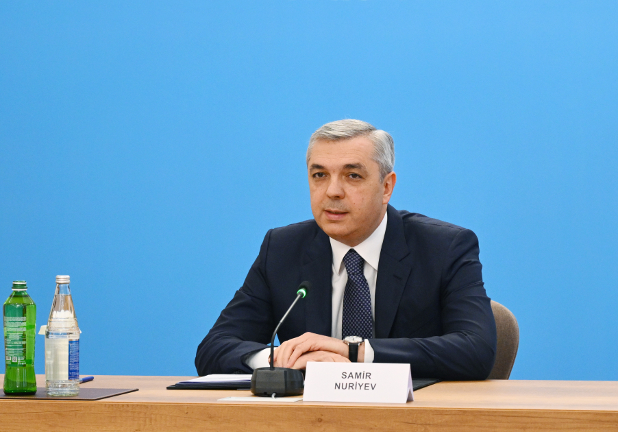 BMT-nin Ümumdünya Şəhərsalma Forumunun 13-cü sessiyasının keçirilməsi ilə əlaqədar yaradılmış Təşkilat Komitəsinin ilk iclası olub (FOTO)