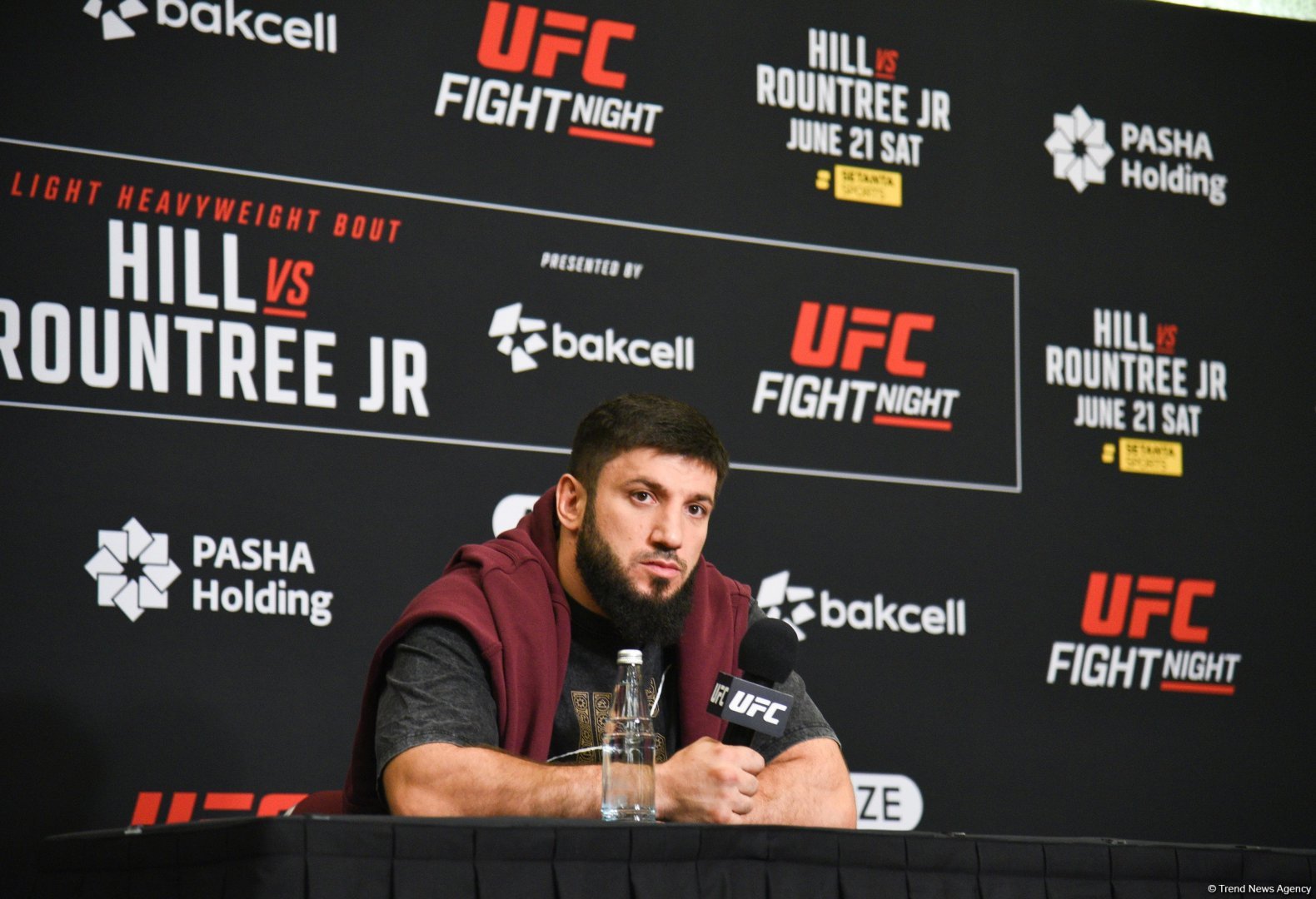 Rusiyalı döyüşçü Rizvan Kuniyev Bakıda keçirləcək UFC turnirində qələbəyə köklənib