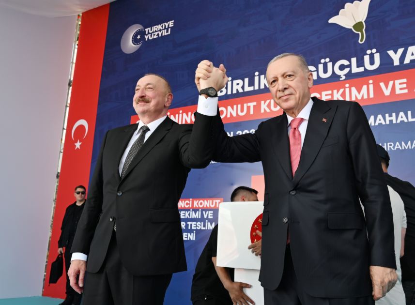 Prezident İlham Əliyev və Prezident Rəcəb Tayyib Ərdoğan Kahramanmaraşda “Azərbaycan” məhəlləsinin açılış mərasimində iştirak ediblər (YENİLƏNİB-6) (FOTO/VİDEO)