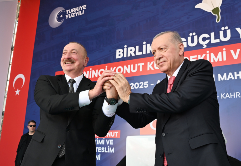 Prezident İlham Əliyev və Prezident Rəcəb Tayyib Ərdoğan Kahramanmaraşda “Azərbaycan” məhəlləsinin açılış mərasimində iştirak ediblər (YENİLƏNİB-6) (FOTO/VİDEO)